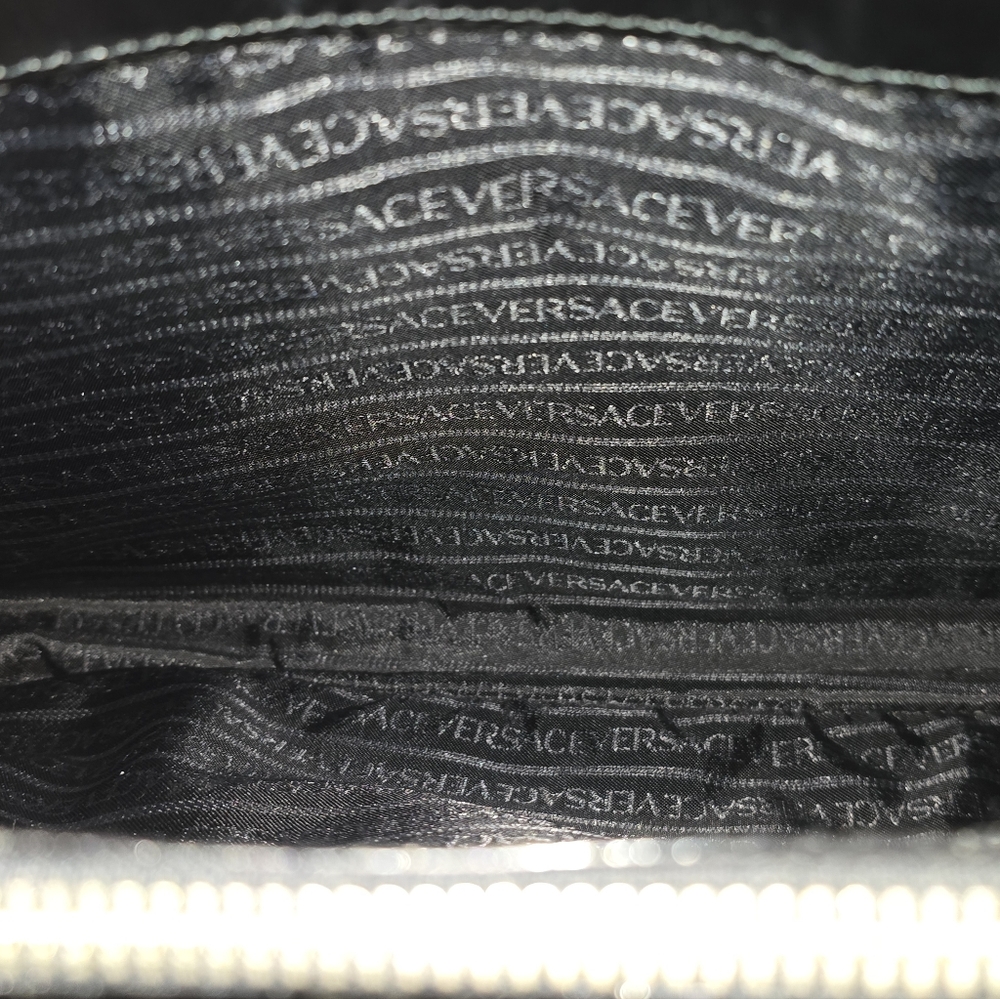 Versace Nylon & Patent Leather tote - Picture 12 of 16